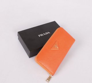 Prada PR0506-1 Earth Yellow Wallet