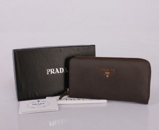 Prada PR0506 Dark Coffee Wallet