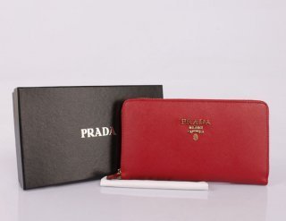 Prada PR050801 Red Wallet