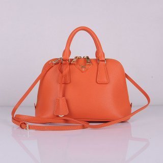 Prada Saffiano Orange BL0838 Bag