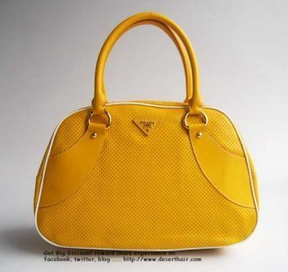 Prada Mini Yellow 29153 Bag