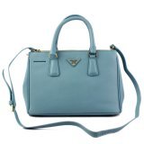 Prada Saffiano Blue 1801 Bag