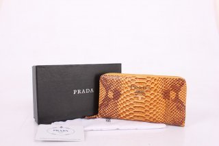 Prada PR0364 Yellow Wallet