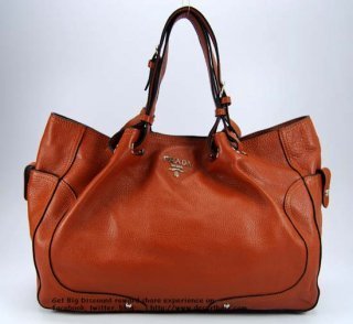 Prada 2013 Dark Light-Tan 7947C Bag