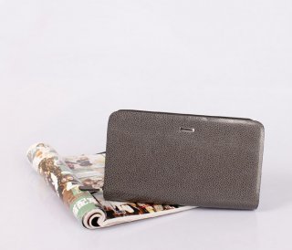 Prada PR008601 Silver Wallet