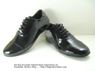 Prada Black Leather Simple Shoes