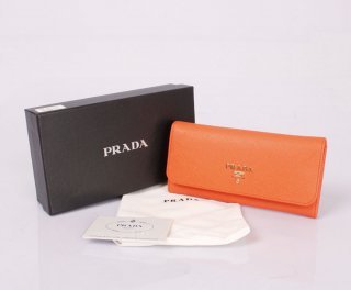 Prada PR1132 Orange Wallet