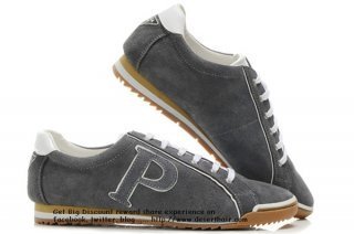 Prada Gray Casual DSC0006 Shoes