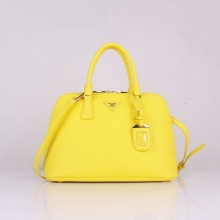 Prada Saffiano Lemon BL0837 Bag