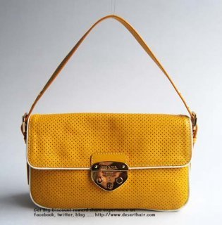 Prada Mini Yellow 29151 Bag