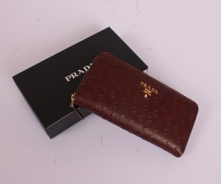 Prada PR0506-3 Coffee Wallet