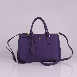 Prada Saffiano Purple 1801 Bag