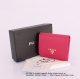 Prada 1760 Rose Red Wallet