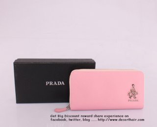 Prada 2M0506 Pink Wallet