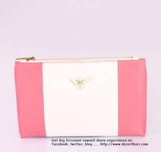 Prada 625 Cherry With White Wallet