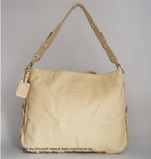 Prada Designer Beige 7834 Bag