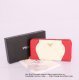 Prada 0506B Red With White Wallet