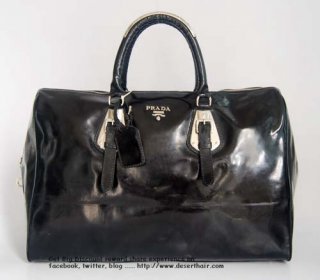 Prada Designer Black 7872 Bag