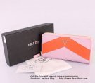 Prada 0506-4 Beige With Orange Wallet