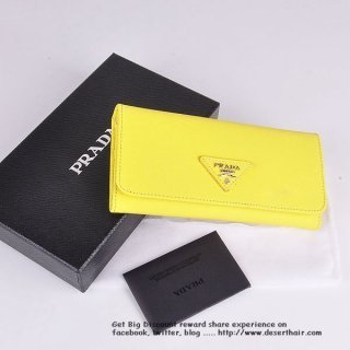 Prada IM1132 Lemon Wallet