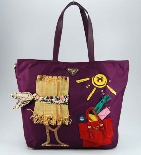 Prada Shoulder Purple 89277 Bag