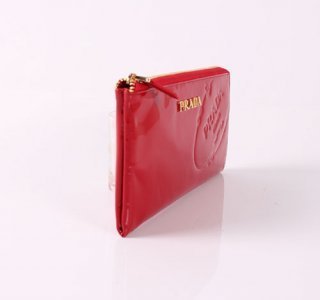 Prada P391A Red Wallet