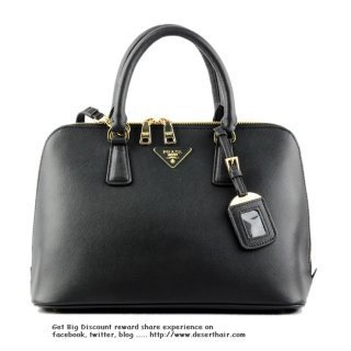 Prada Saffiano Black 0812 Bag