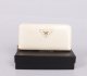 Prada PR0507 White Wallet