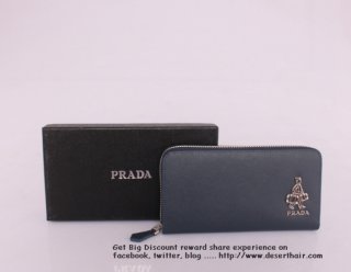 Prada 2M0506 Dark Blue Wallet