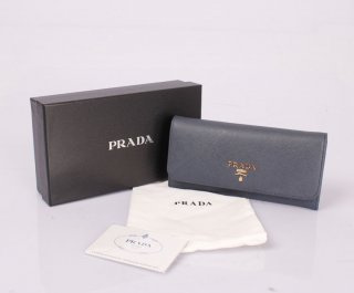 Prada PR1132 Dark Blue Wallet