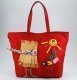 Prada Shoulder Red 89277 Bag