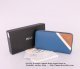 Prada 0506-5 Blue With Apricot Wallet