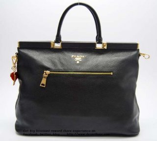 Prada Designer Black 80302 Bag