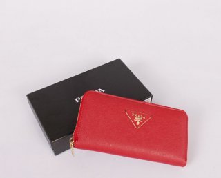 Prada PR0506-1 Red Wallet