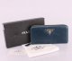 Prada P1-05 Blue Wallet